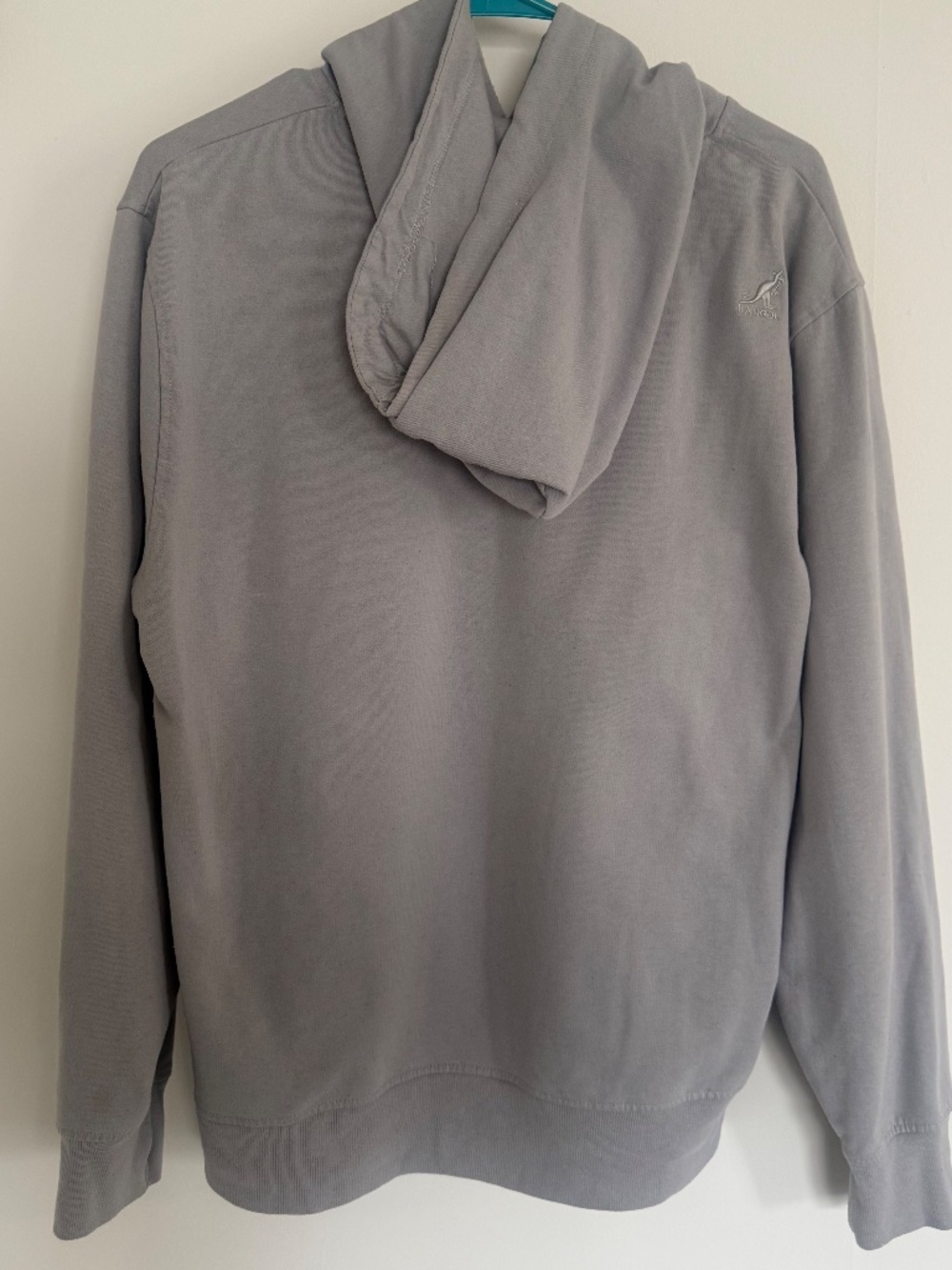 KANGOL Grey Men's Hoodie - Picture 3 of 7